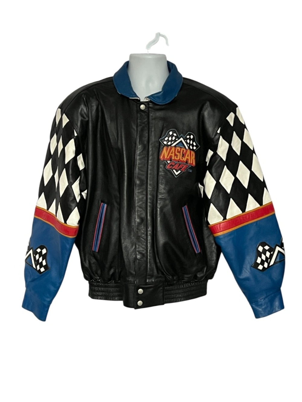 Jeff Hamilton Leather Jacket Racing Collection Nascar Cafe Las Vegas S Signed